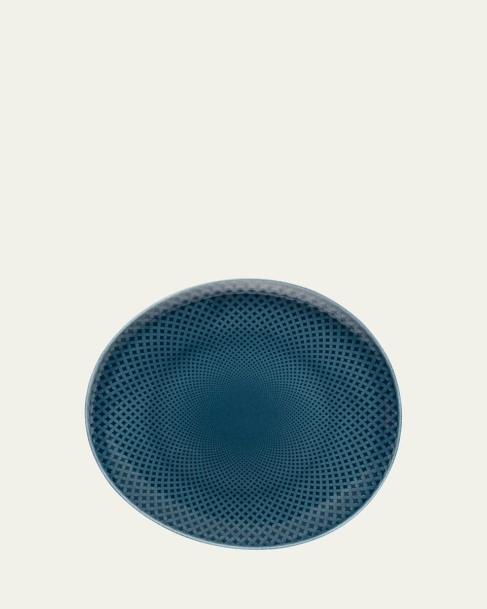 Junto Ocean Blue Salad Plate